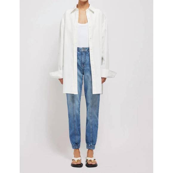 NEW JONATHAN SIMKHAI wylie loose jogger in dena - Picture 2 of 4